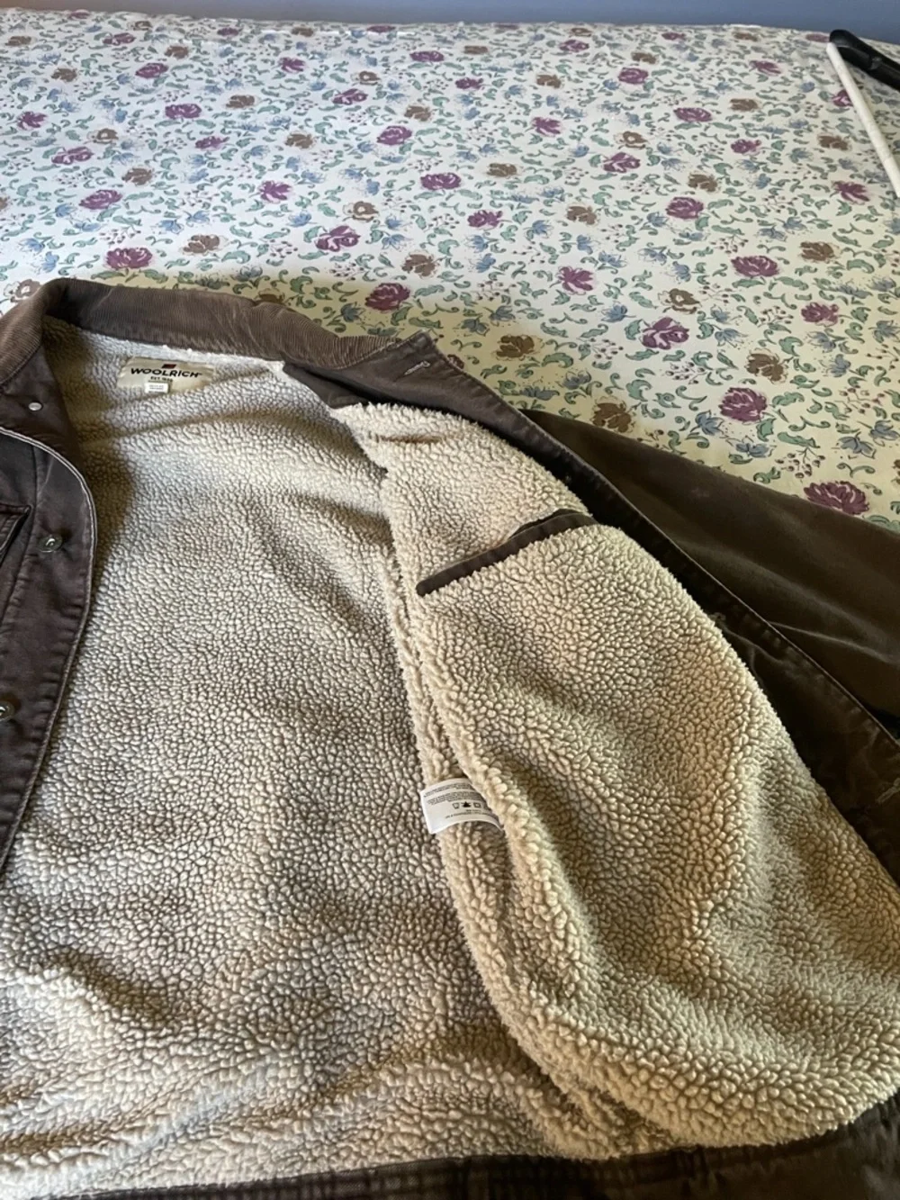 Woolrich Brown Bomber-Style Jacket - Picture 2 of 10